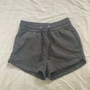 H&M soft shorts gray